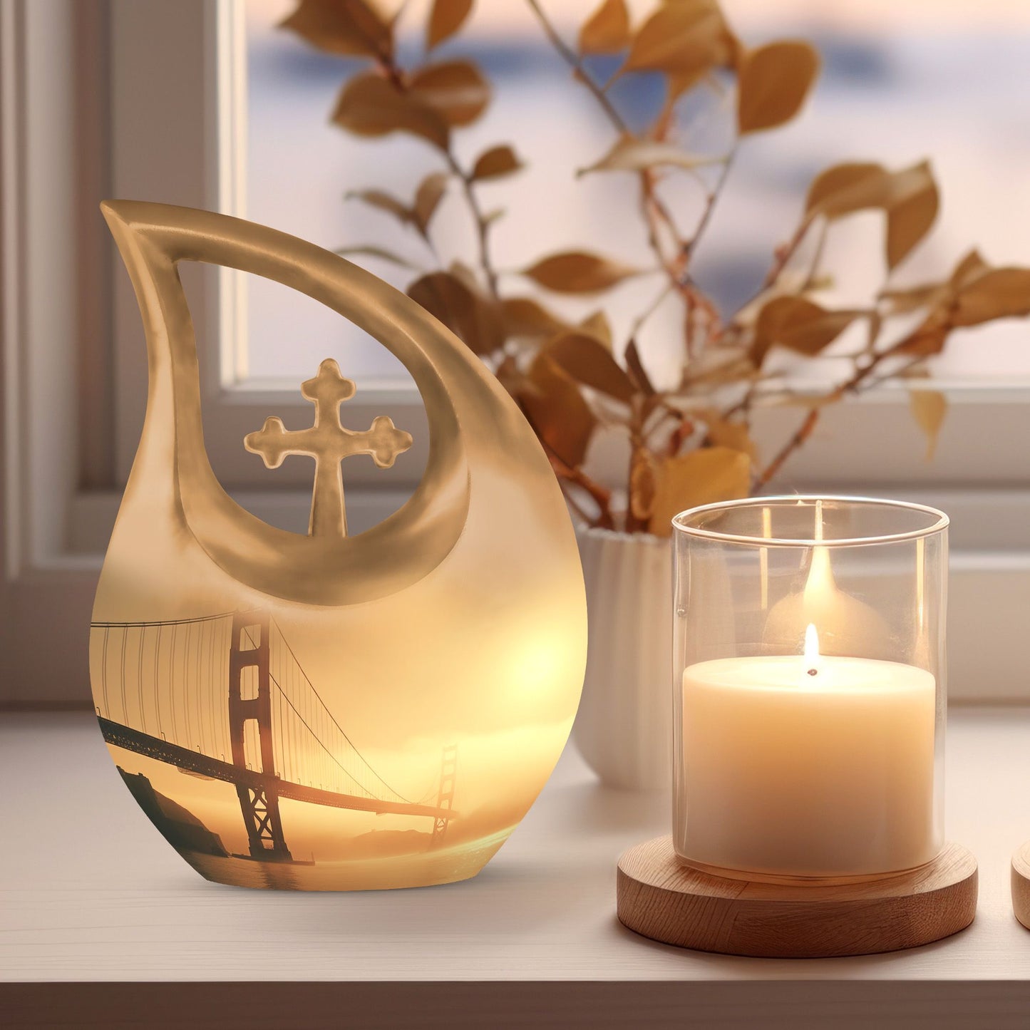 10-inch Golden Gate Bridge Urn