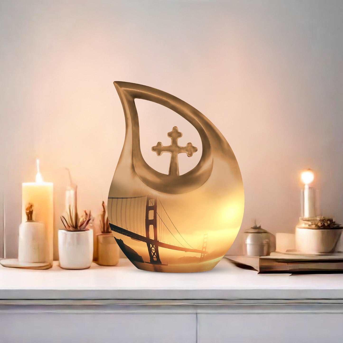 10-inch Golden Gate Bridge Urn