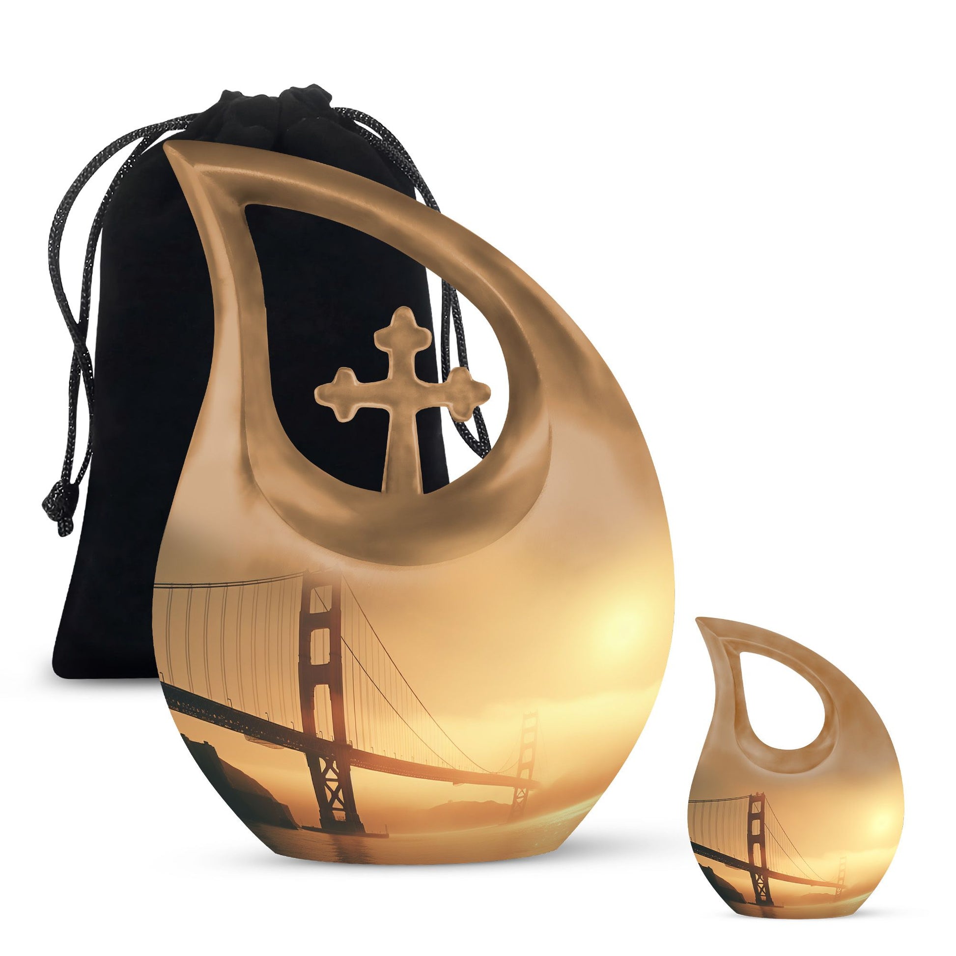 10-inch Golden Gate Bridge Urn