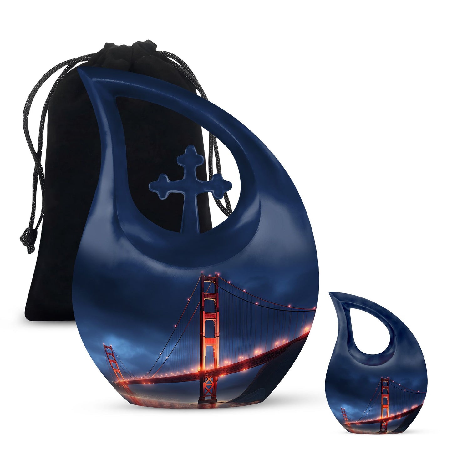 10-inch Golden Gate Bridge Urn