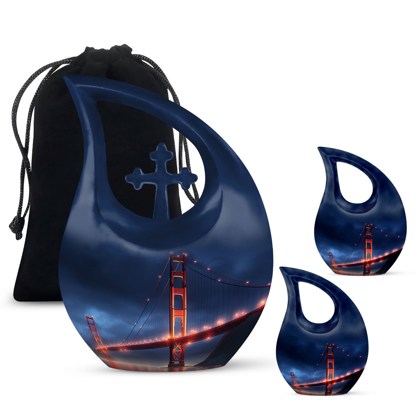 10-inch Golden Gate Bridge Urn
