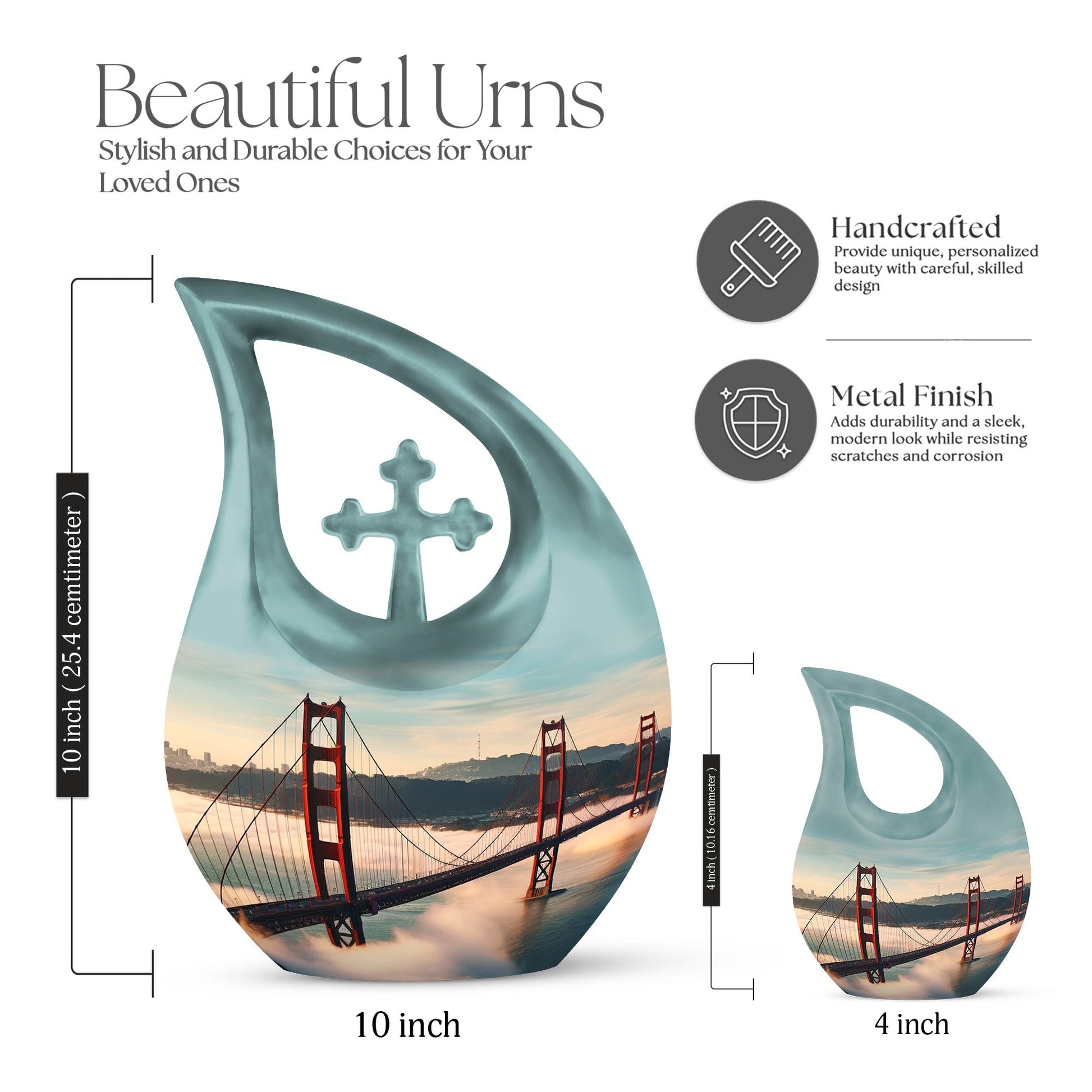 Golden Gate Bridge Memorial Urn