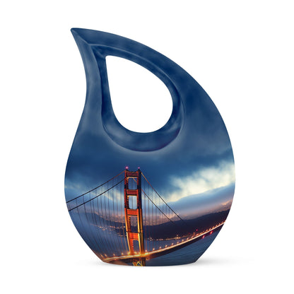 Customizable Golden Gate Bridge Urn 
