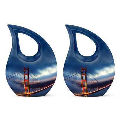 Customizable Golden Gate Bridge Urn 