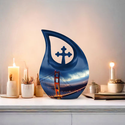 Customizable Golden Gate Bridge Urn 
