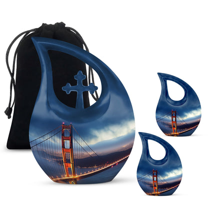 Customizable Golden Gate Bridge Urn 