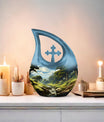 Wilderness themed Urn
