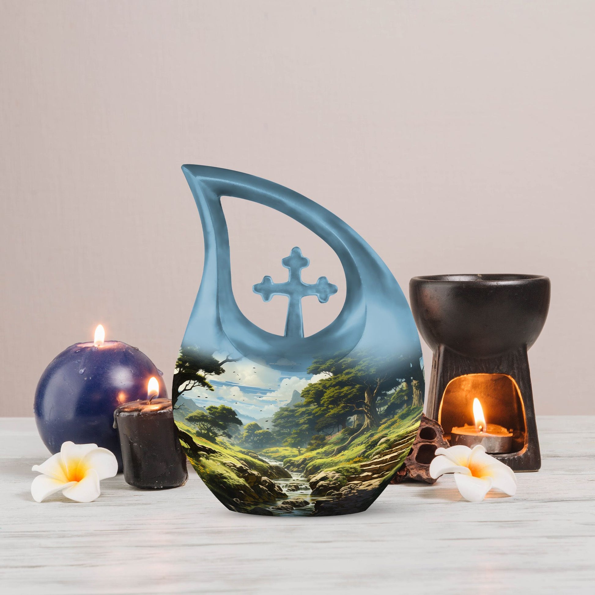 Wilderness themed Urn