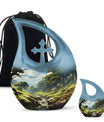 Wilderness themed Urn