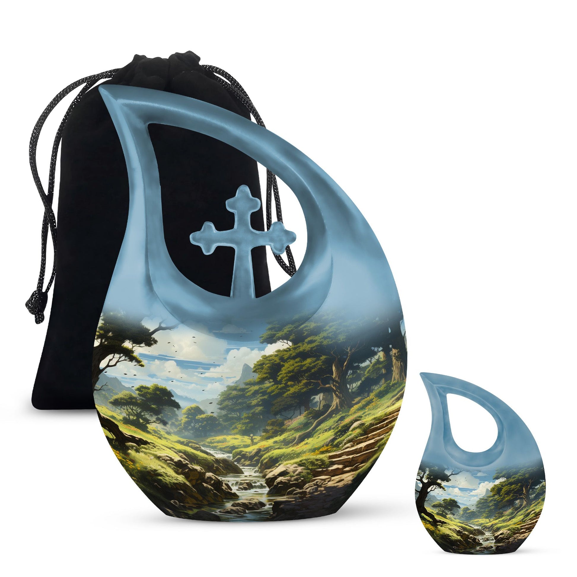 Wilderness themed Urn