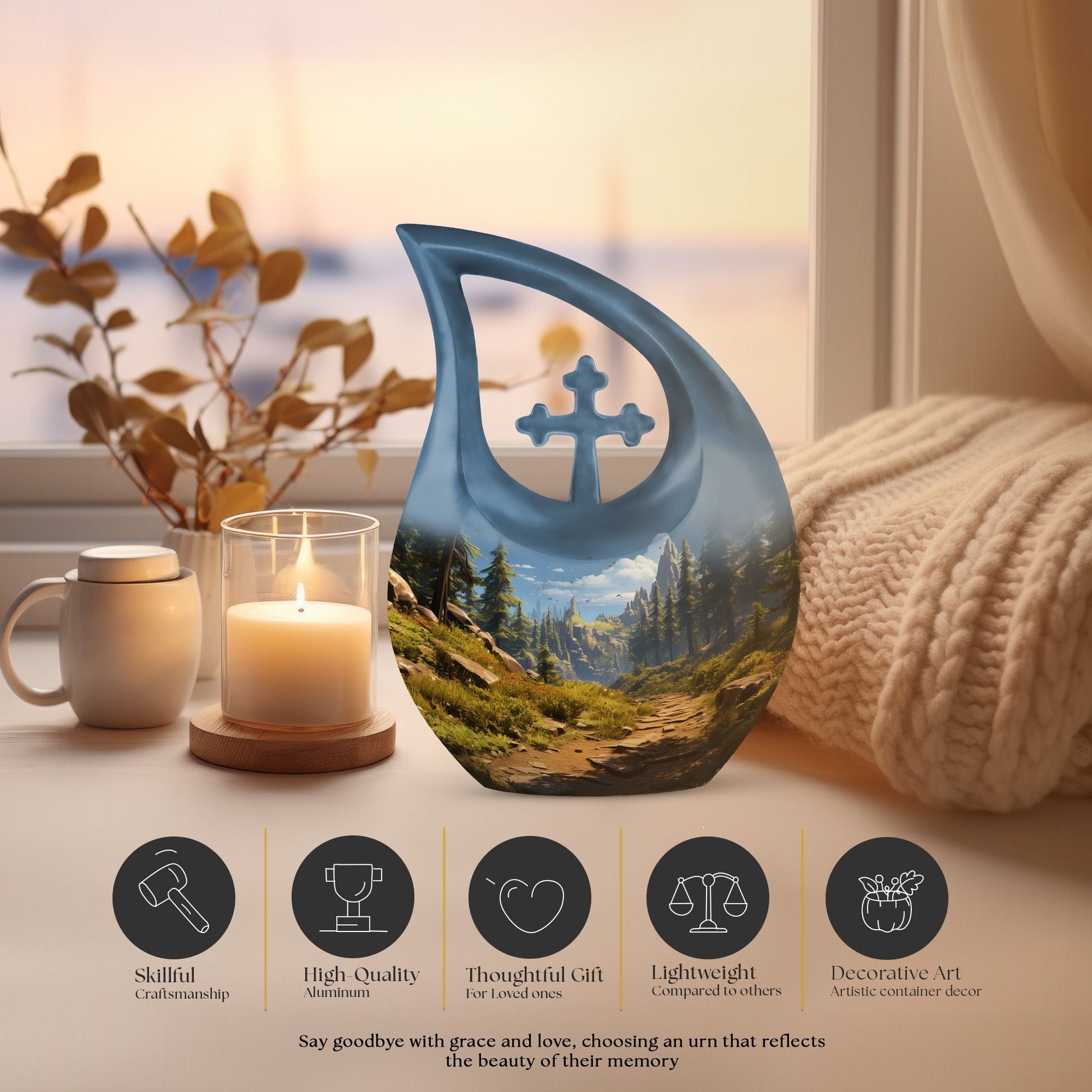 Wilderness Outdoor Urn for ashes