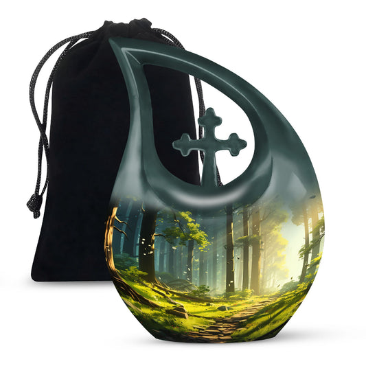 Wilderness urn for ashes
