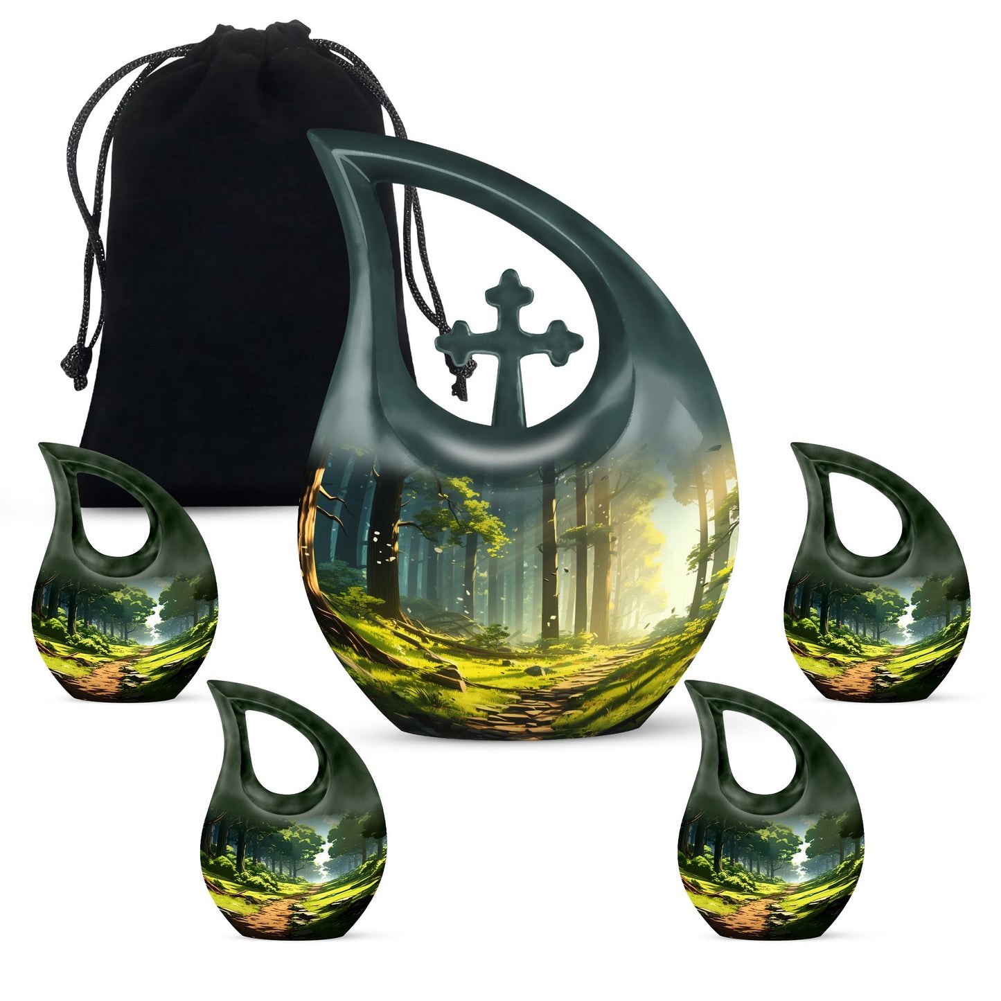 Wilderness urn for ashes