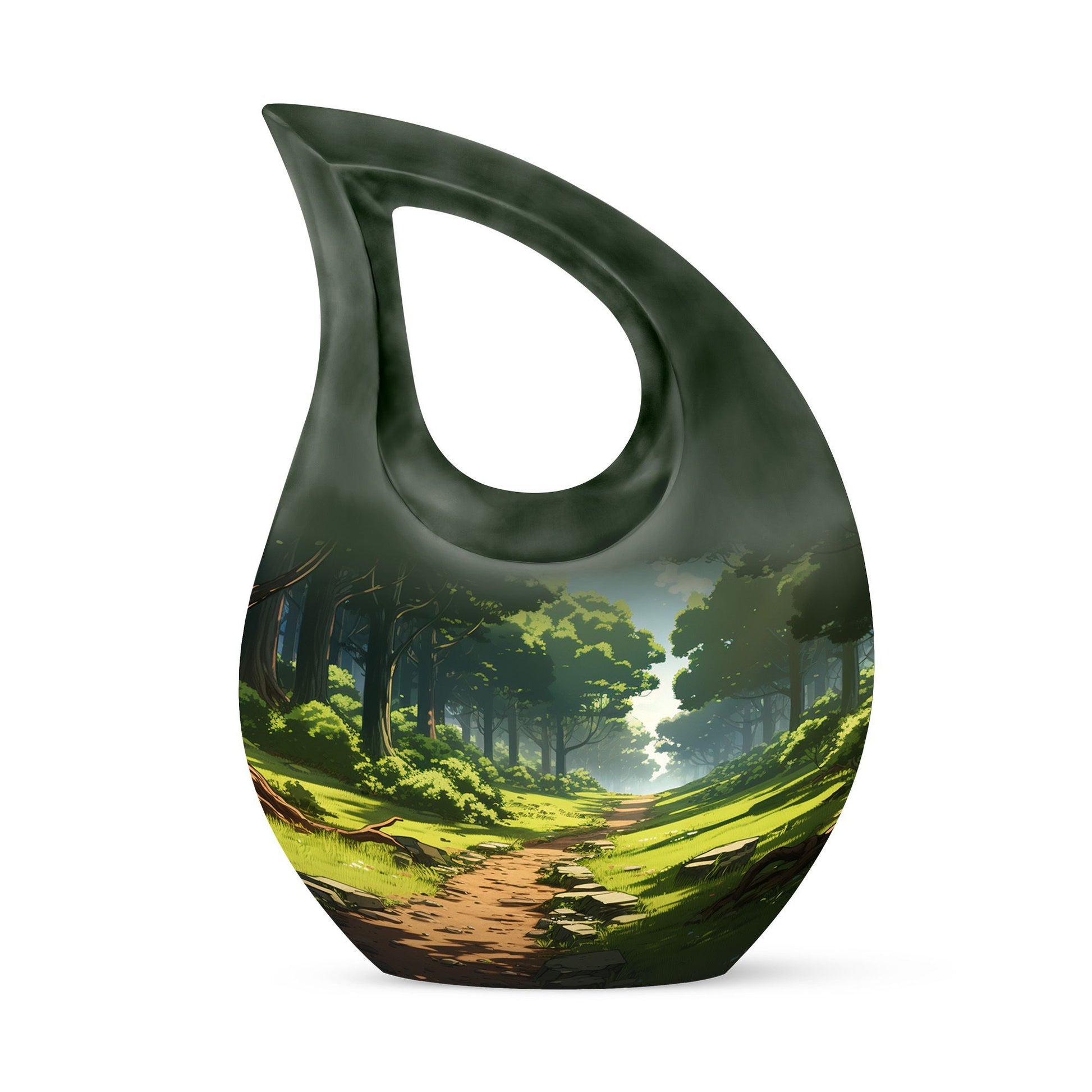 Wilderness urn for ashes