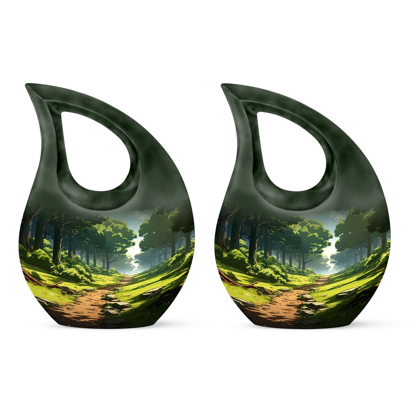 Wilderness urn for ashes