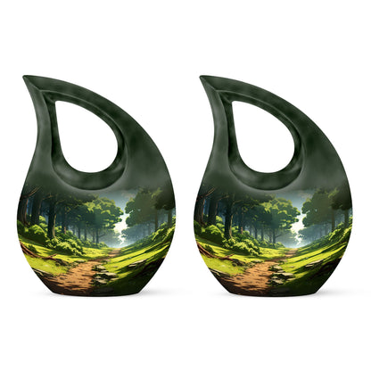 Wilderness urn for ashes