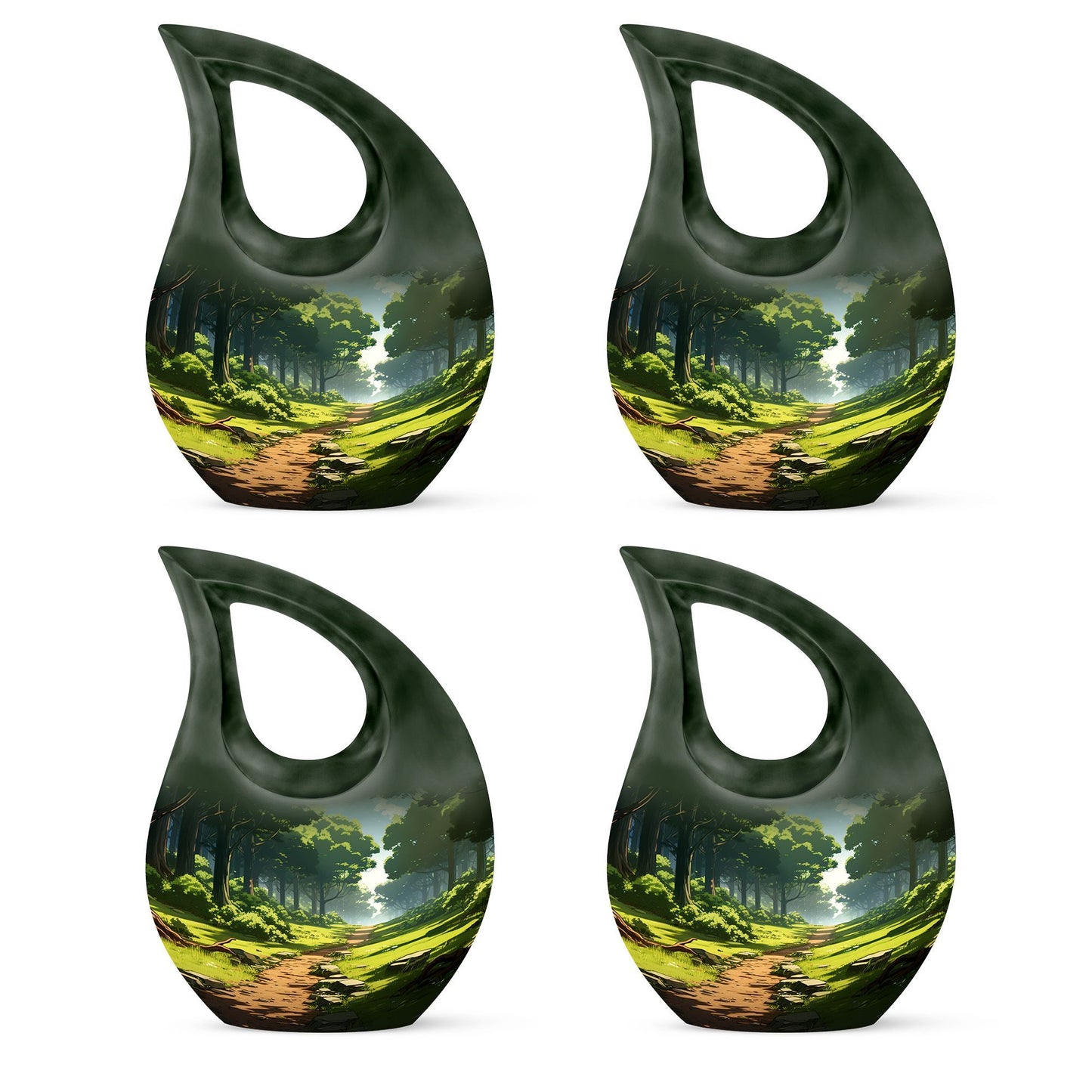 Wilderness urn for ashes