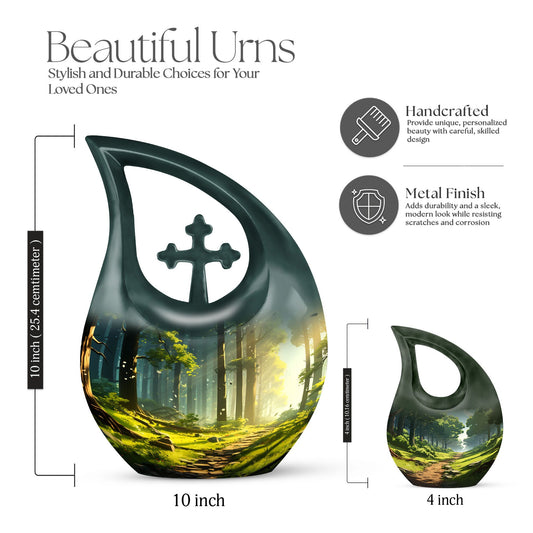 Wilderness urn for ashes