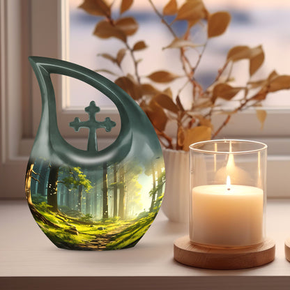 Wilderness urn for ashes