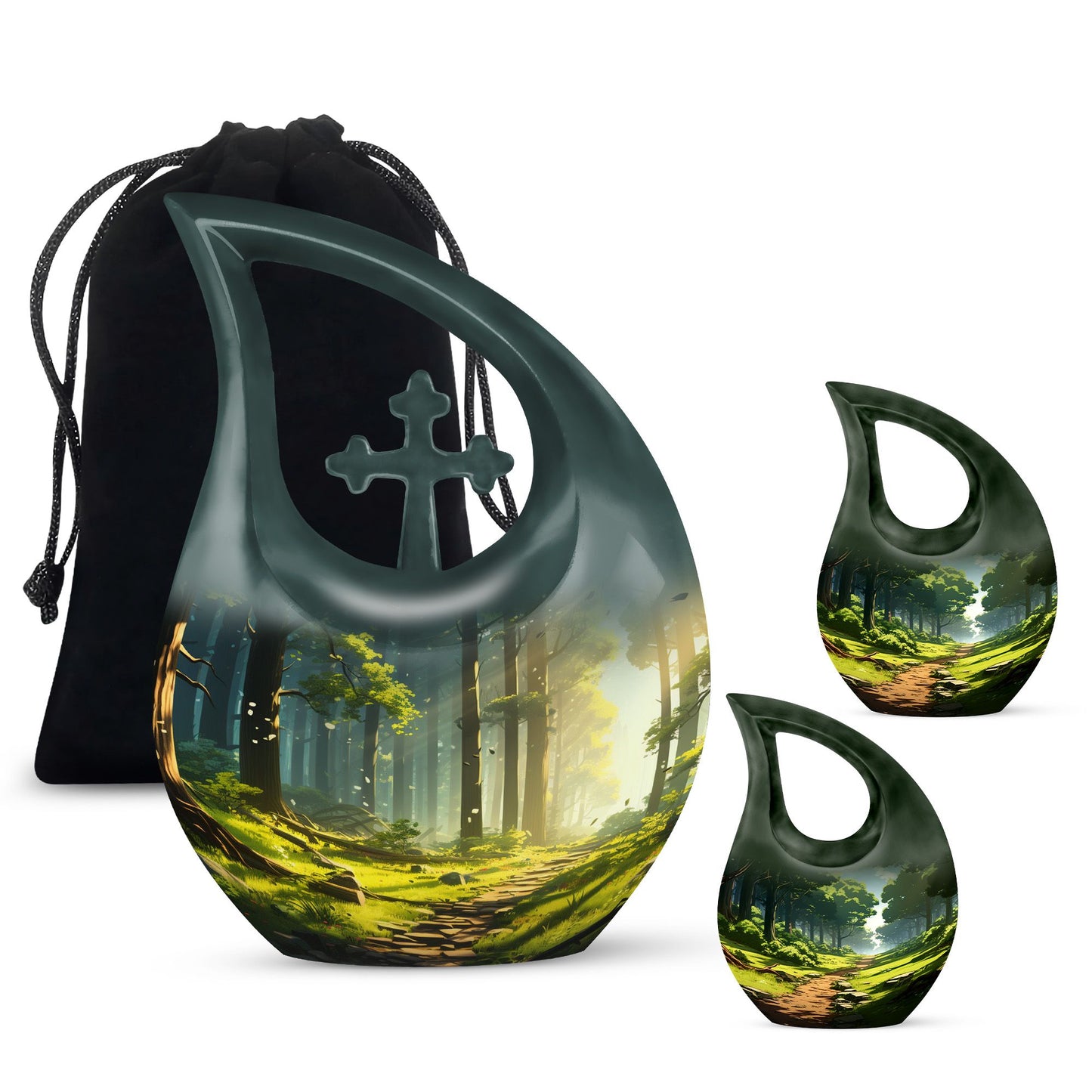 Wilderness urn for ashes