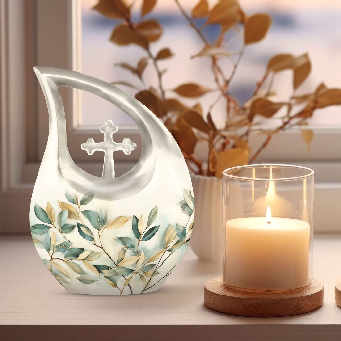 Medium Leave Urn