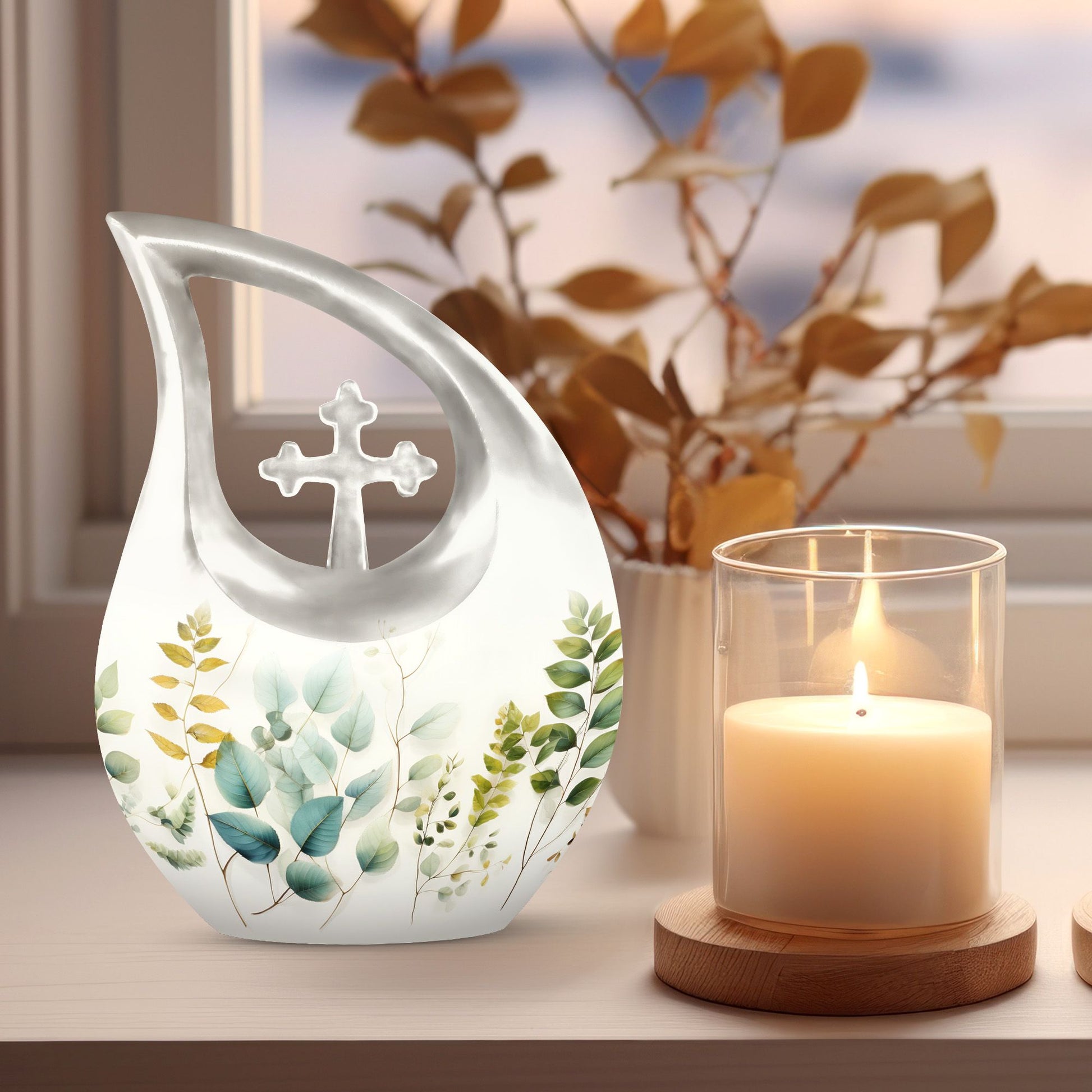 Leave Theme Urn