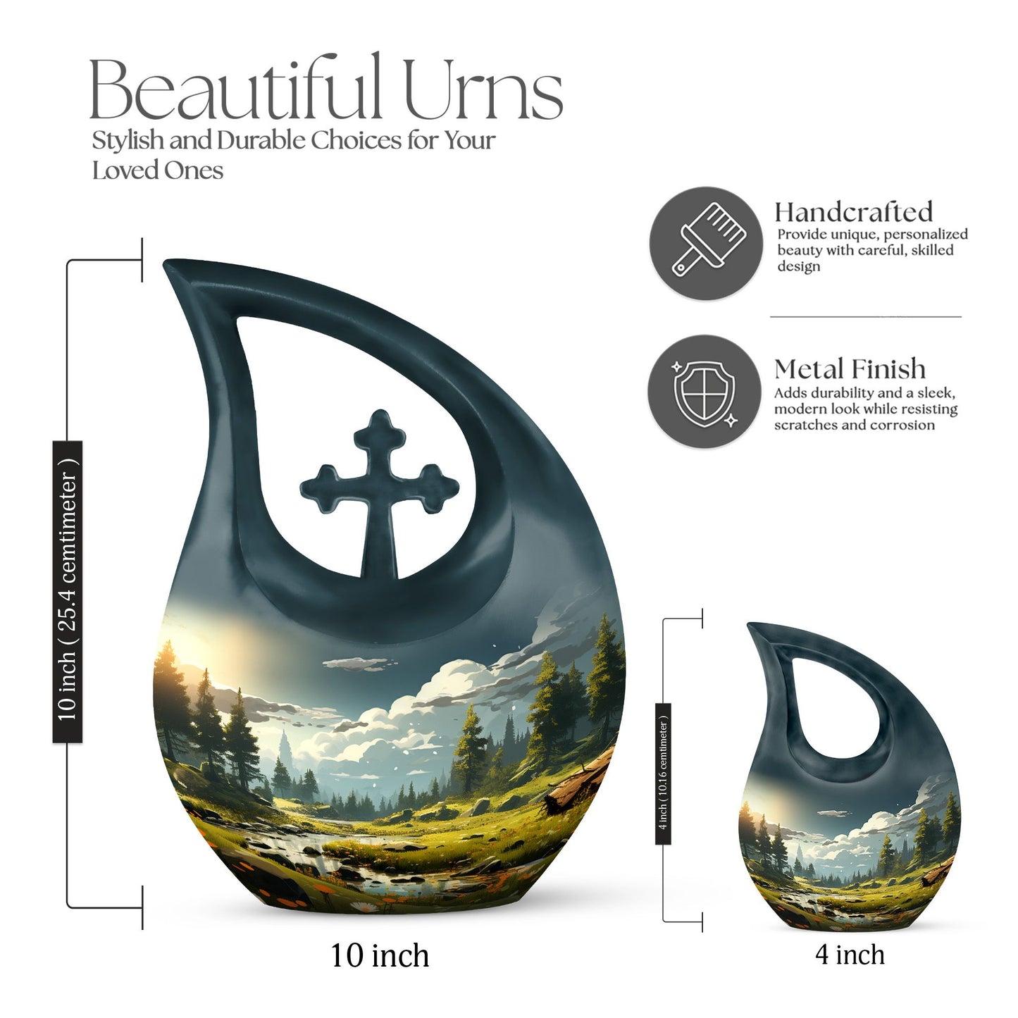 10 Inch Wilderness Memorial Urn