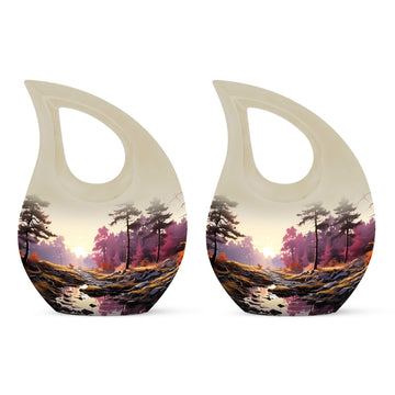 Small Urn Set of 2 -3