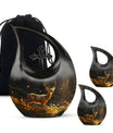 Deer Themed Biodegradable Urn