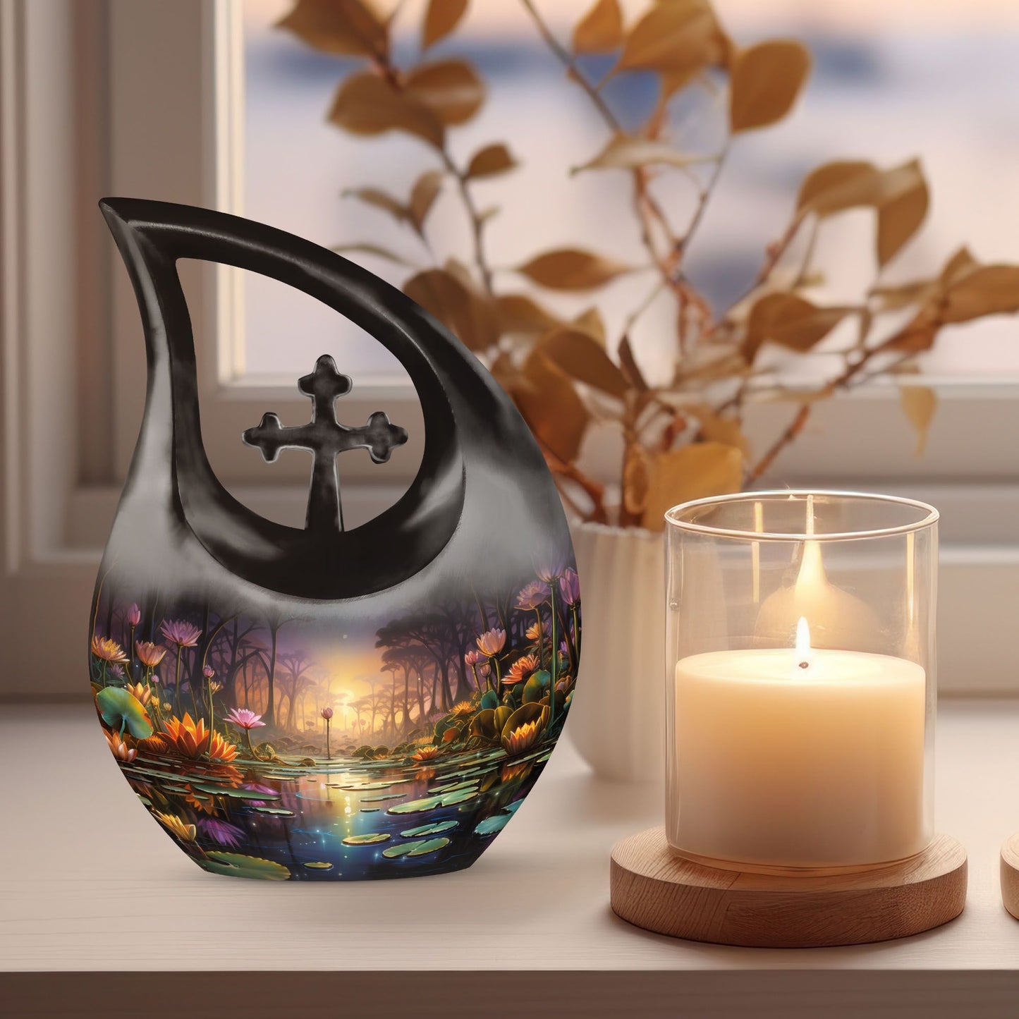 Wilderness Theme Personalized Urn