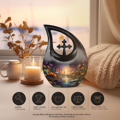 Wilderness Theme Personalized Urn