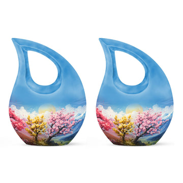 Small Urn Set of 2 -3