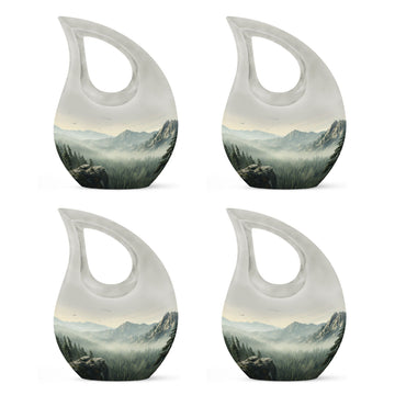 4 Keepsake 3 inch Urns