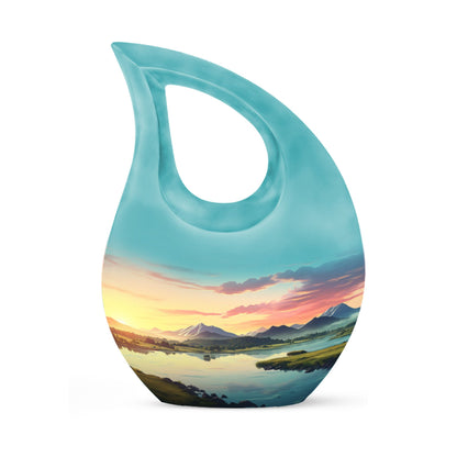 Extra Large Wilderness Urn with Cross Drop design, 