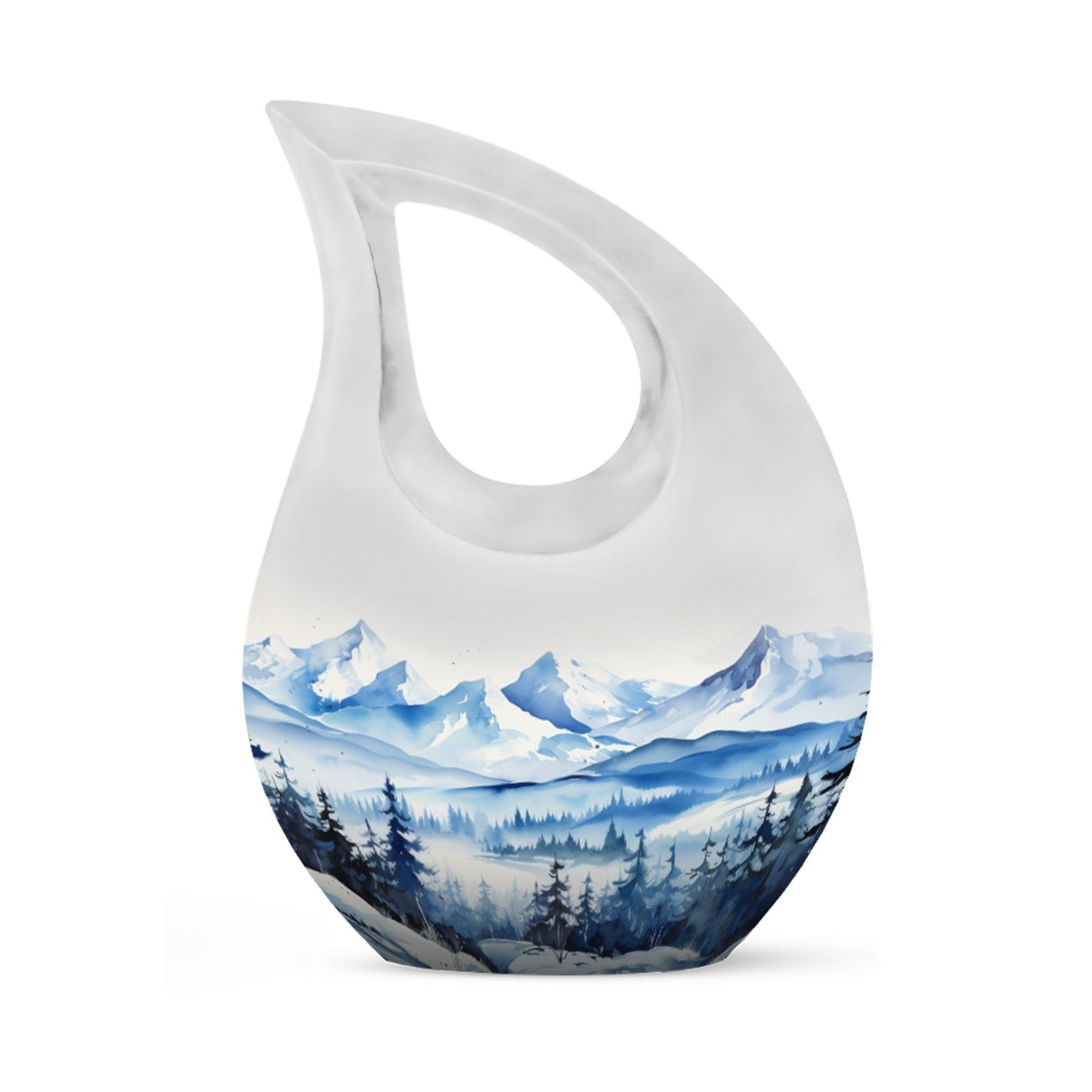 10 Inch Wilderness Urn with Custom Engraved