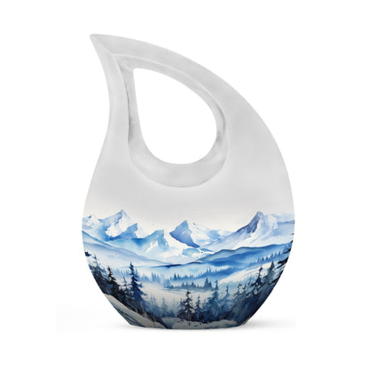 10 Inch Wilderness Urn with Custom Engraved