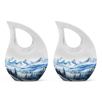 Small Urn Set of 2 -3