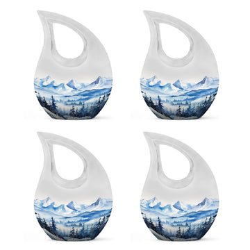 Mini Urn Set of 4 -3