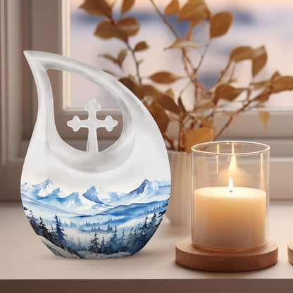10 Inch Wilderness Urn with Custom Engraved