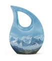 10-inch Wilderness Urn with Cross Drop