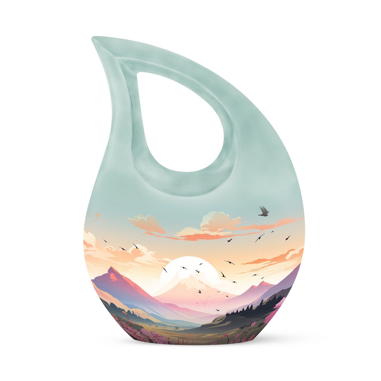 10-inch Wilderness Cross Drop Large Urn 