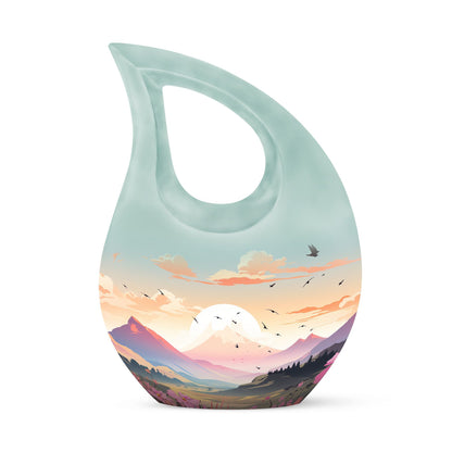 10-inch Wilderness Cross Drop Large Urn 