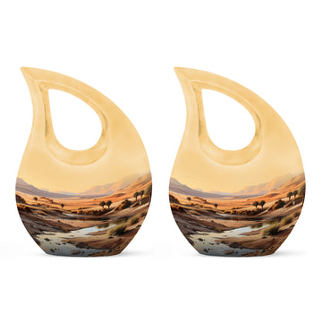 Small Urn Set of 2 -3