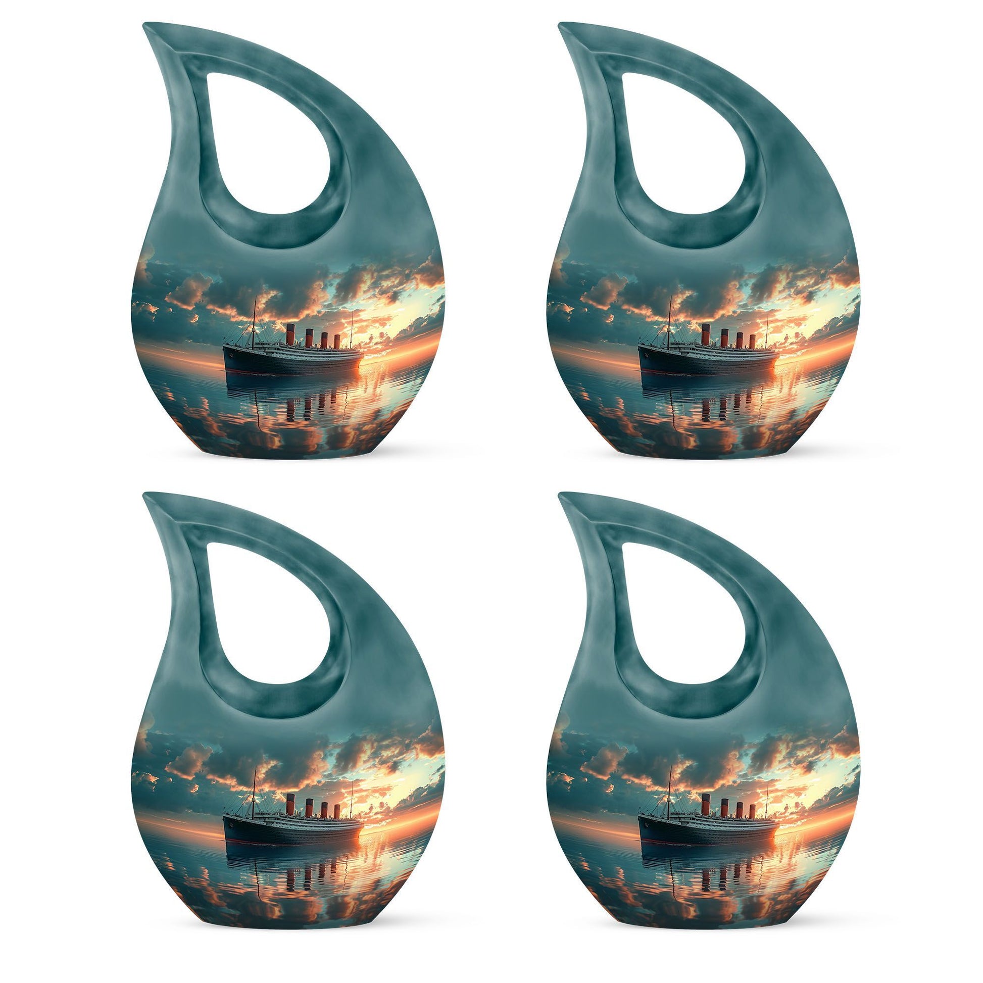 10-inch ship-themed Cross Drop design