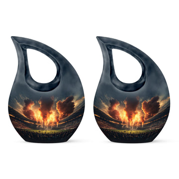 Small Urn Set of 2 -3