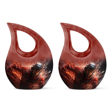 Small Urn Set of 2 -3