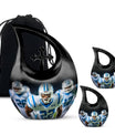 10-inch Football-themed Cross Drop design Memorial Urn 