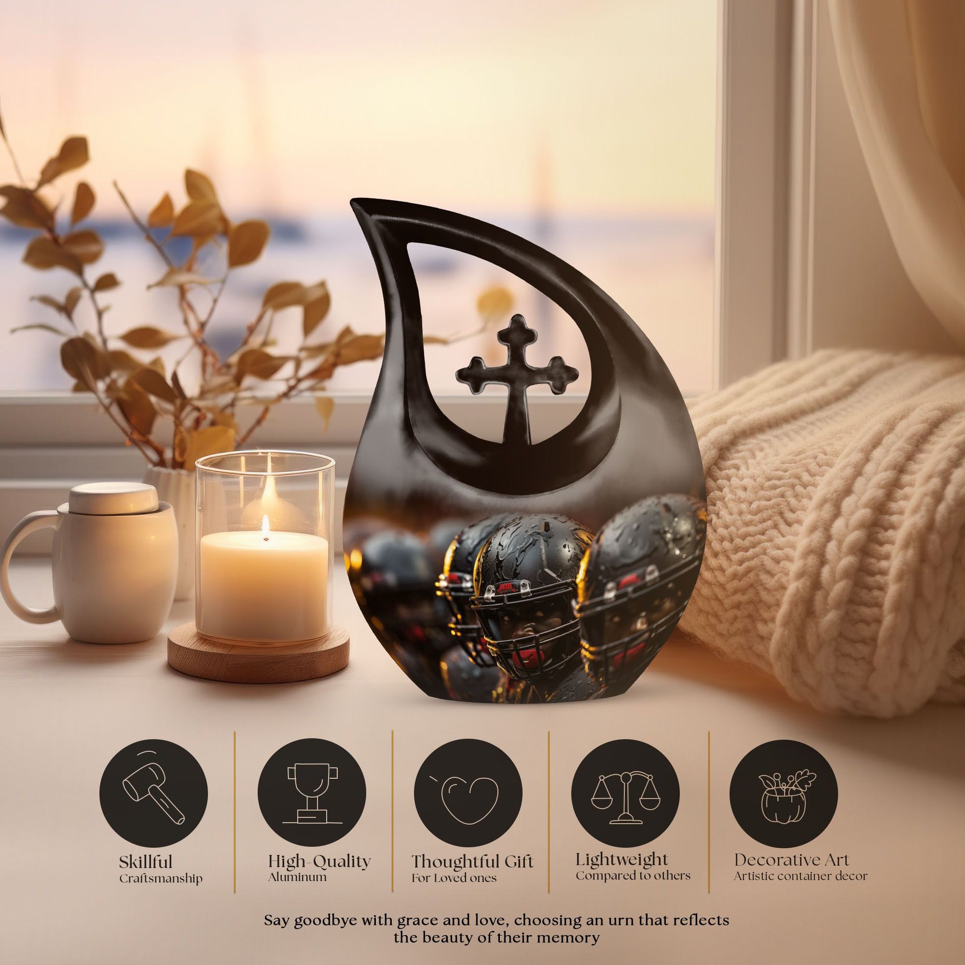  Cross Drop Football themed Large 