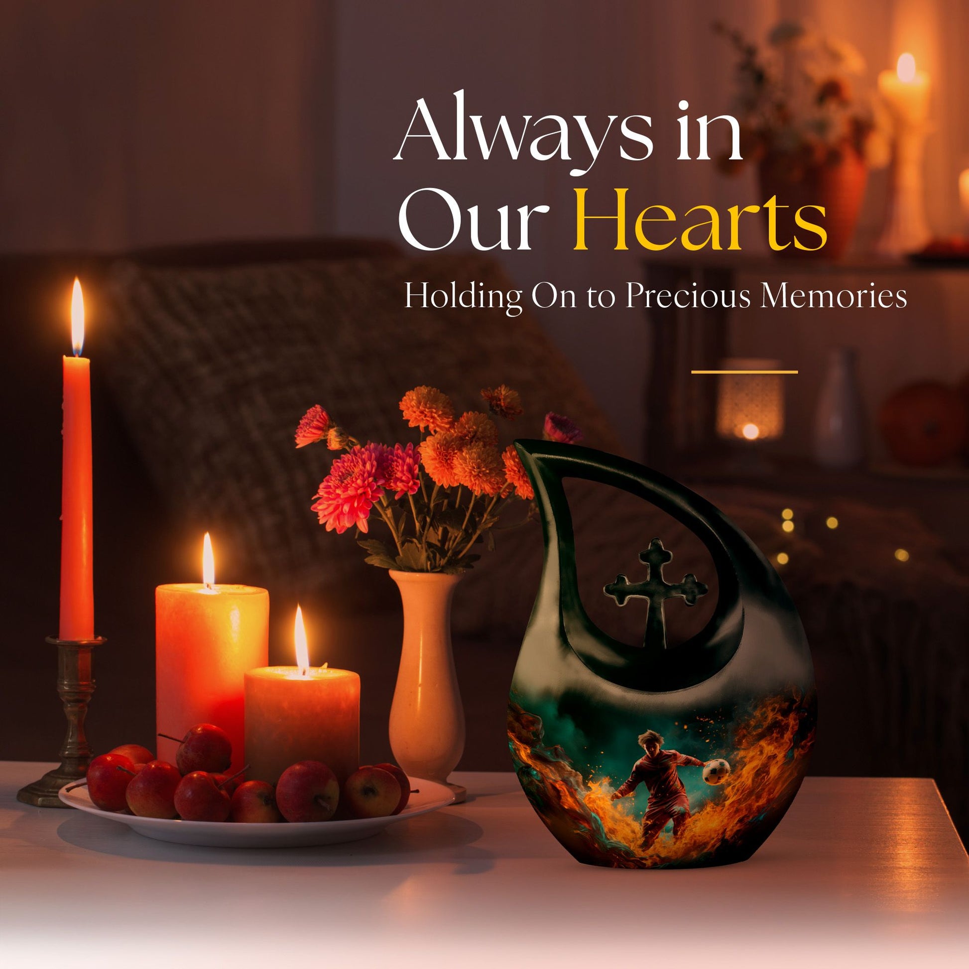 10-inch Football-themed Cross Drop 