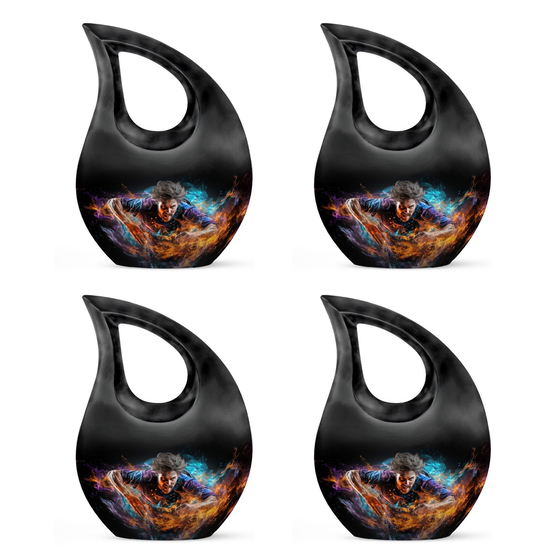 10 inch Football Themed, Cross Drop 